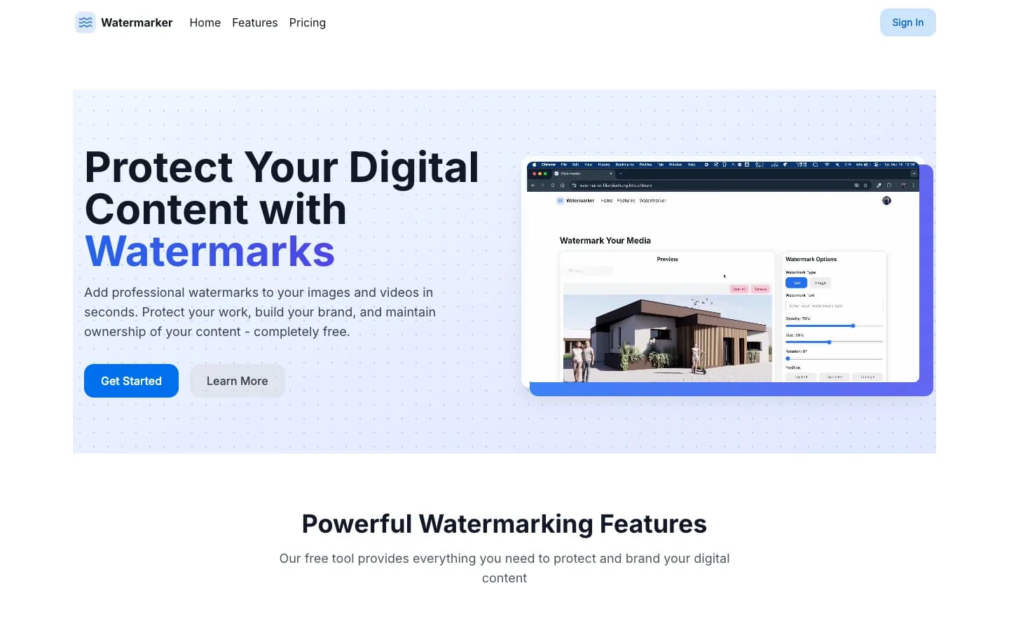 Site Watermarker